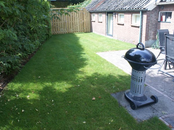 Ruimte om buiten te tafelen