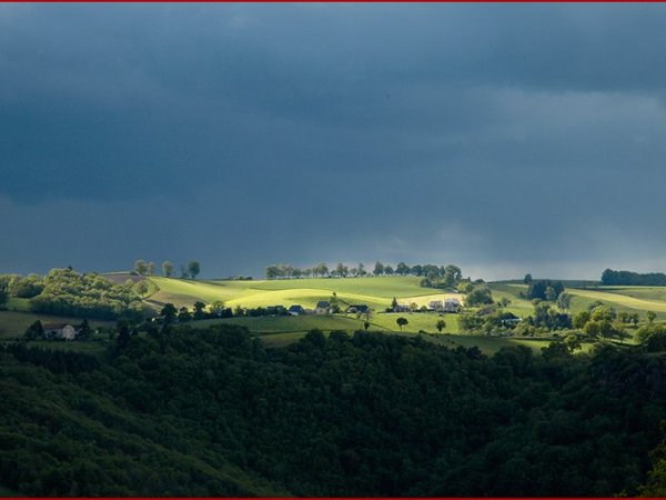 Uitzicht op de Cantal.