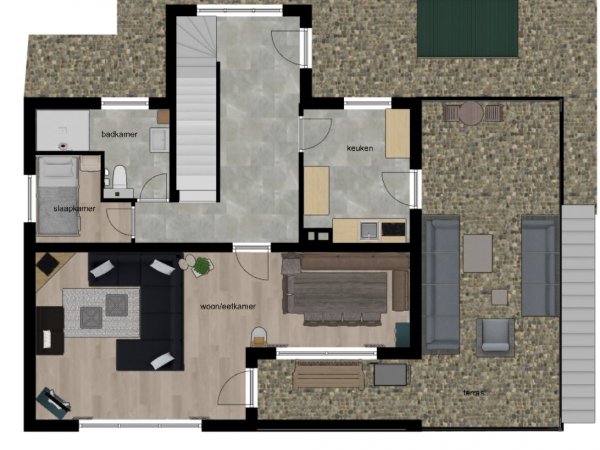 plattegrond 1ste verdieping